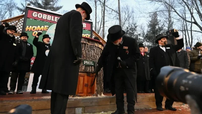 Punxsutawney Phil Forecasts Extended Winter After Snowy January