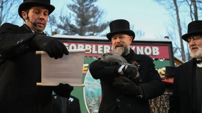 Punxsutawney Phil Predicts Extended Winter After Seeing Shadow