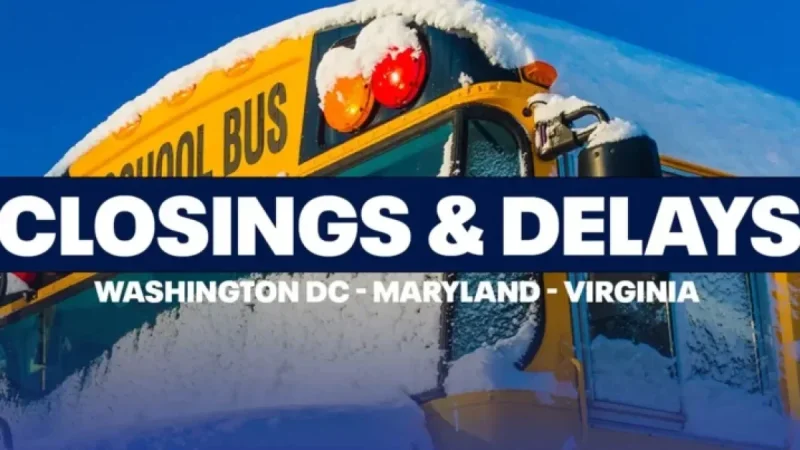 School Closures and Delays Announced for DC, Maryland, Virginia on February 2