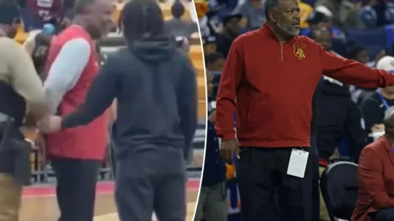 Tuskegee Coach Benjy Taylor Handcuffed on Court in Shocking Incident