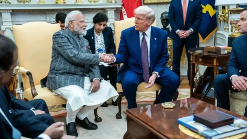 U.S. and India Forge Trade Deal, Trump Announces, Easing Tensions