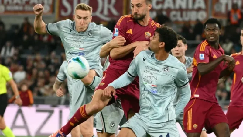 Udinese vs Roma: Pellegrini, Hermoso, Bertola Updates Revealed