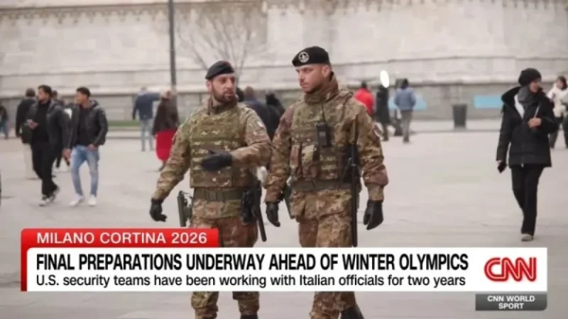 Winter Olympics Final Preparations Near Completion