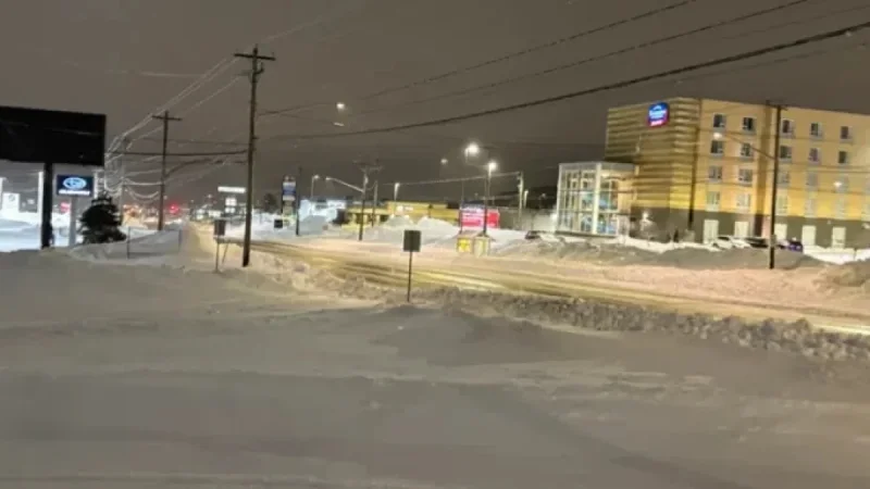Avalon Begins Major Cleanup After 40 cm Snowfall