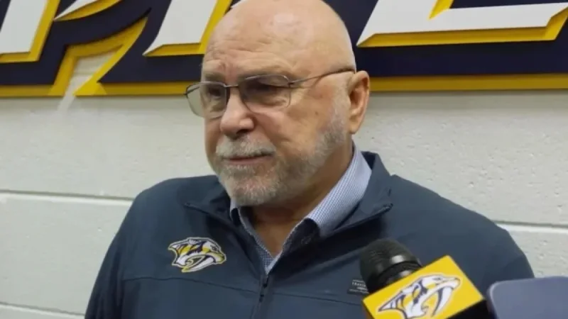 Barry Trotz Resigns as Nashville Predators General Manager
