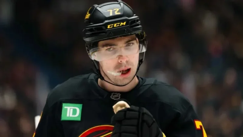 Canucks’ Filip Chytil Exits Game Against Mammoth