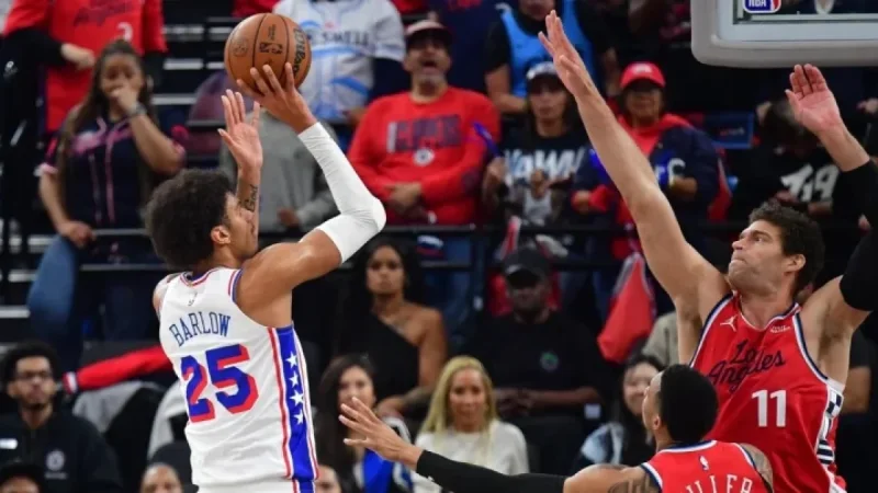 Dominick Barlow Shines in Career-Best Game, Propels Sixers Past Clippers