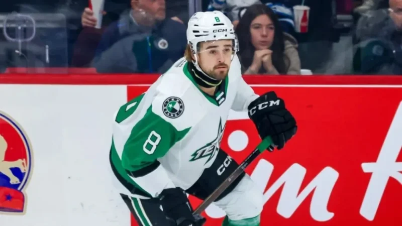 Flames Trade for Dallas Defenceman Gavin White