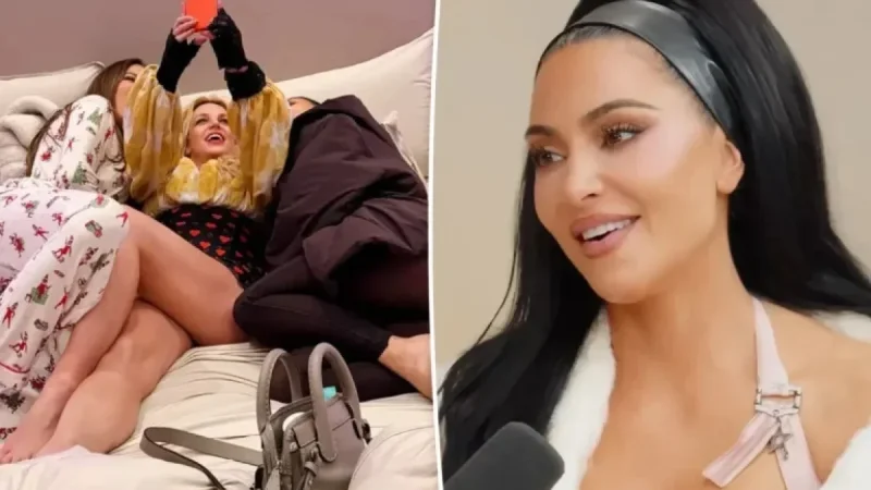 Kim Kardashian Shares Exciting Sleepover Experience with Britney Spears