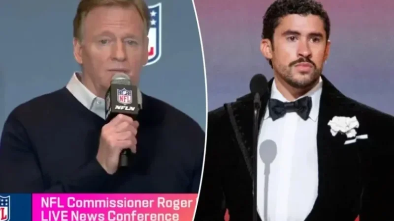 Roger Goodell Reveals Bad Bunny’s Super Bowl 2026 Plans