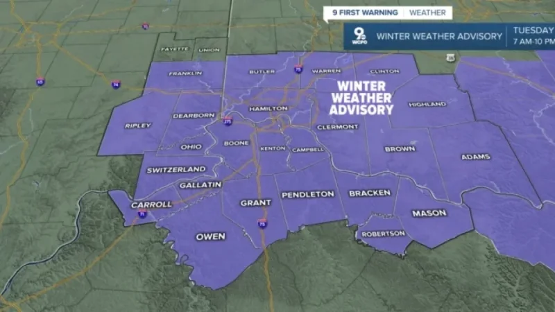Tuesday to Bring Snowfall