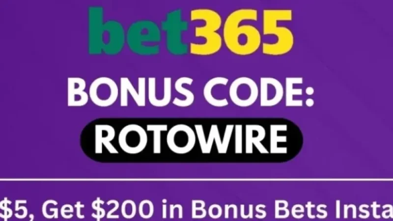 Unlock $200 Bonus with Bet365 Code ROTOWIRE for Today’s Big Game