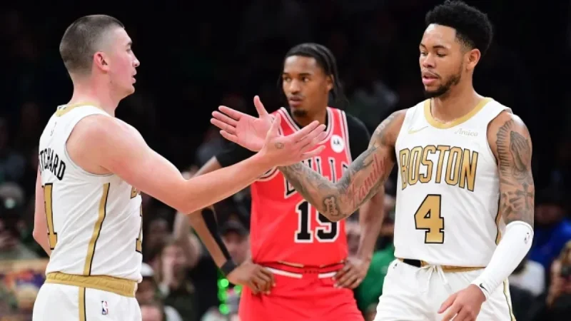 Celtics Star Reacts Emotionally to Anfernee Simons Trade Shocker