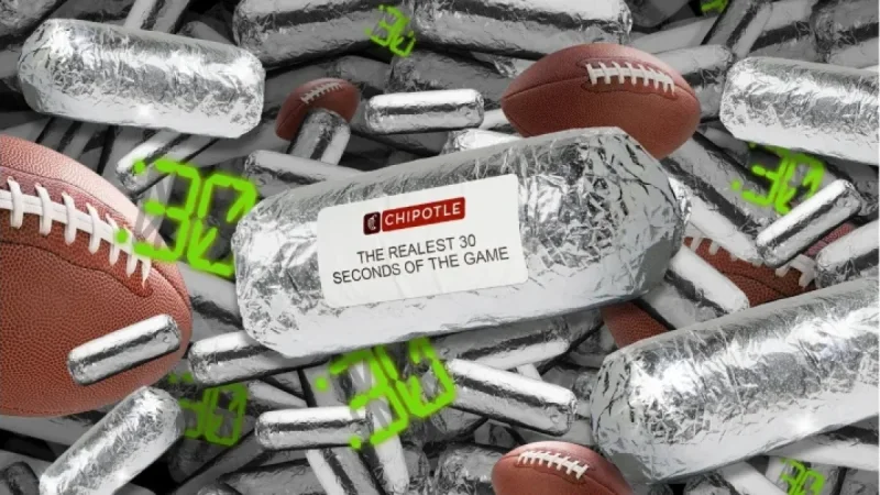 Chipotle Surprises Fans with $1 Million in Real Game Day Food