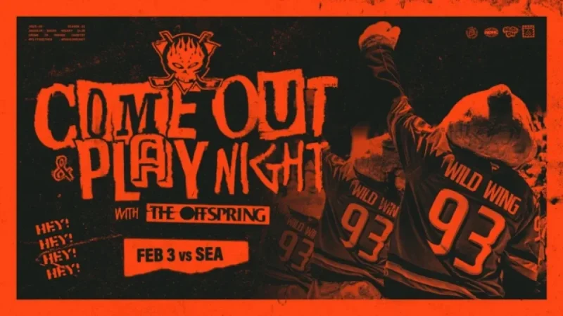 Ducks Present “Come Out and Play” Night with The Offspring February 3
