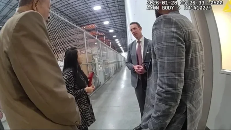 FBI Body Cam Footage Reveals Fulton County Elections Office Raid
