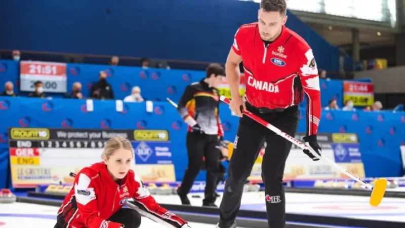 Mixed Doubles Curling Kicks Off Milan Cortina Olympics Competition