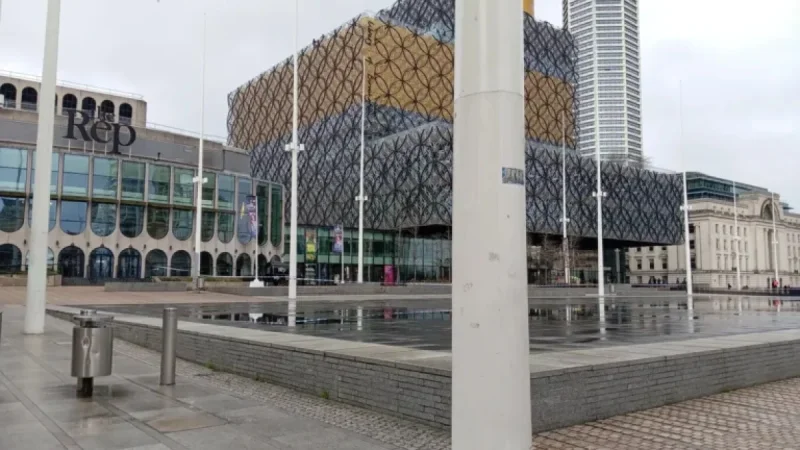 Police Secure Birmingham Library Amid Welfare Incident