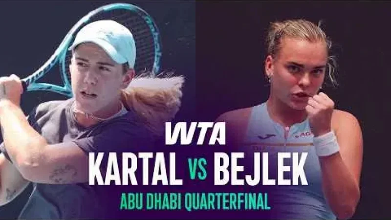 Bejlek Triumphs Over Kartal in Abu Dhabi 2026 Quarterfinal