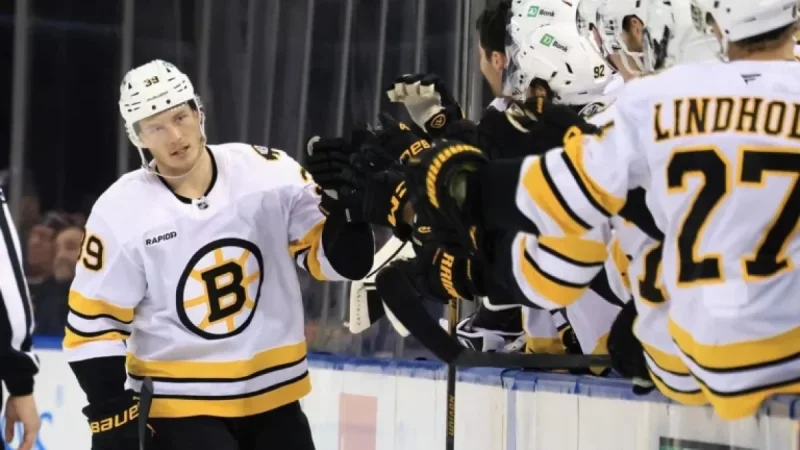 Bruins, Geekie Aim to Extend Winning Streaks Against Panthers