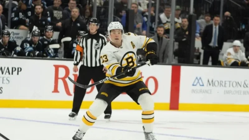 Bruins’ McAvoy Exits Game Following High Hit Collision