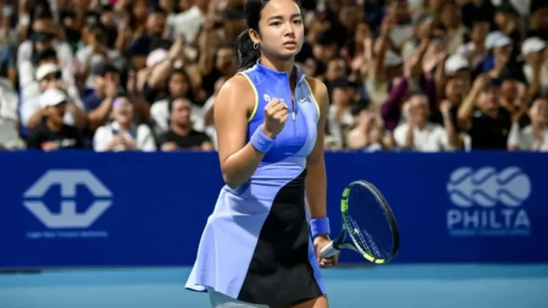 Ekaterina Alexandrova Defeats Alex Eala in Abu Dhabi Open Quarterfinals