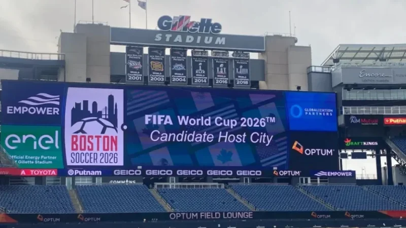 Foxborough Officials Demand $7.7M Security Fund for Boston FIFA World Cup
