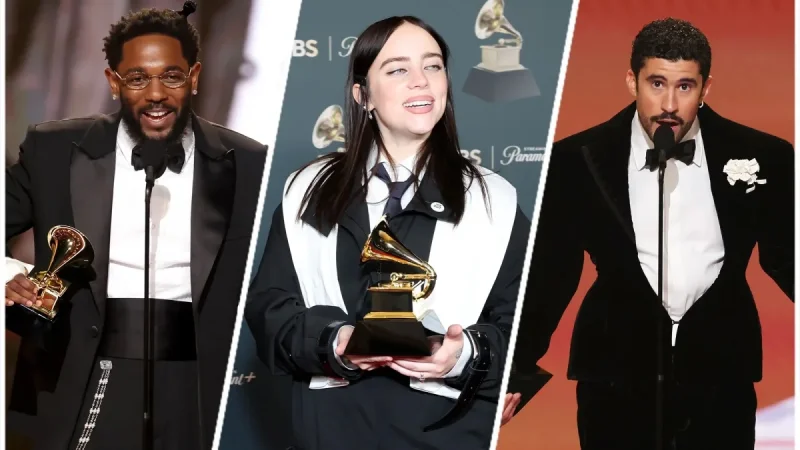 Grammy Winners 2026: Bad Bunny’s Historic Album of the Year, Billie Eilish’s “Wildflower” Moment, and the Puerto Rico Spotlight
