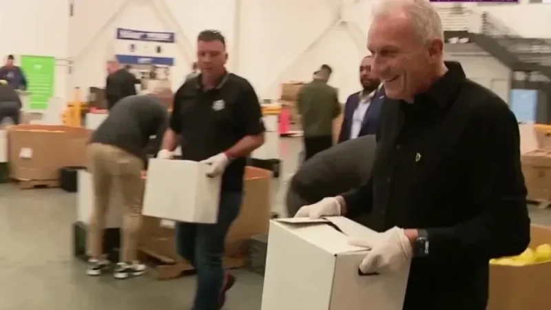 Joe Montana Cheers Up the Hungry with Game-Day Beer