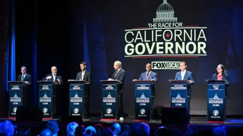 Key Takeaways from California Governor Candidates’ First Televised Debate