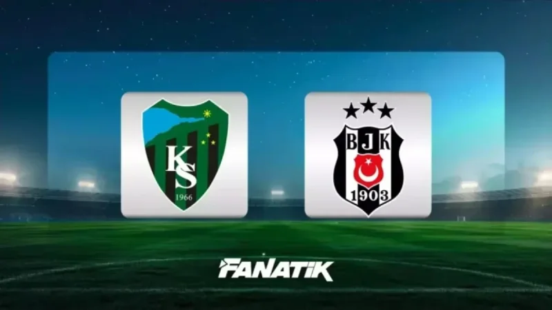 Live Coverage: Kocaelispor vs Beşiktaş – Lineup, Score, Stats