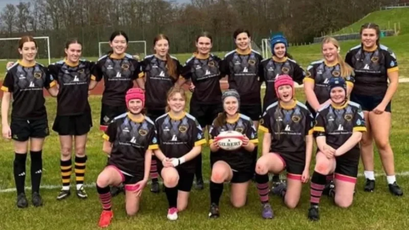 Mid Argyll U15 Rugby Girls Win First Cup Game Points