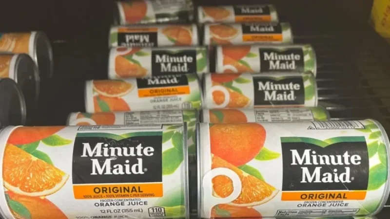 Minute Maid Discontinues Frozen Juice Concentrates Production