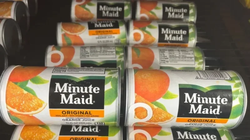 Minute Maid Discontinues Iconic Frozen Orange Juice Concentrate