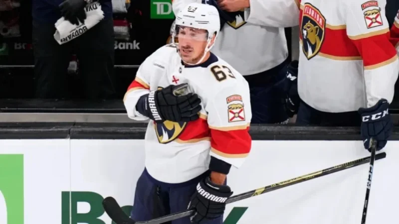 Panthers’ Marchand Out Against Bruins; Bennett Returns to Lineup