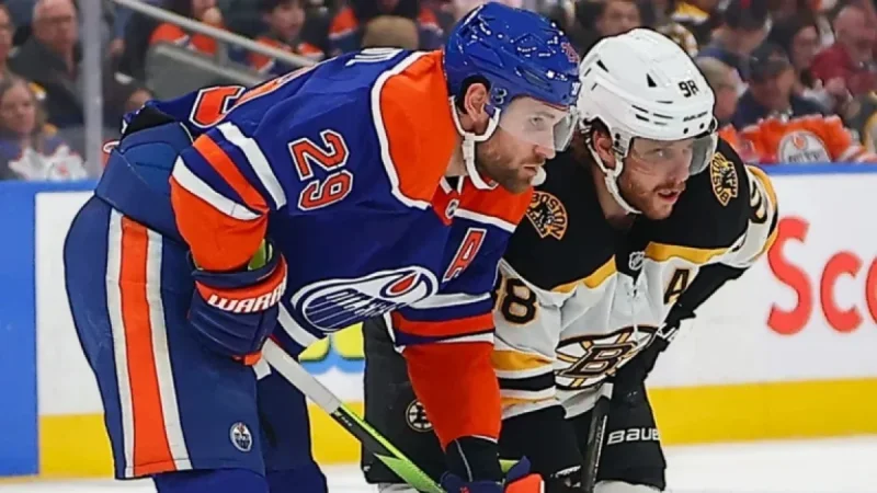 Pastrnak and Draisaitl Selected as Olympic Flag-Bearers