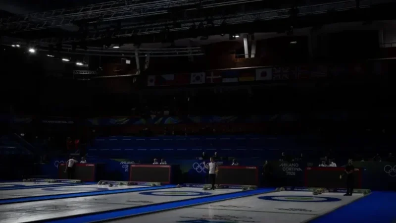 Power Outage Disrupts Curling at 2026 Winter Olympics Opener