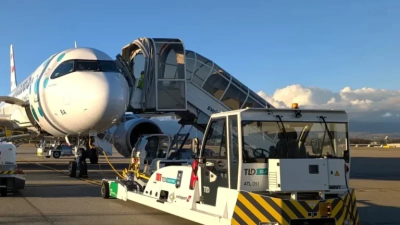 Swissport Achieves First Fully Electric Aircraft Turnaround at Geneva Airport
