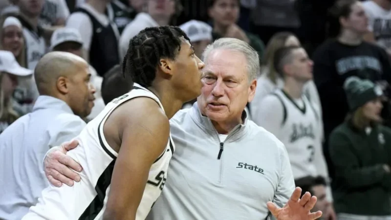 Tom Izzo Comments on Jeremy Fears’ Incident with Minnesota Player