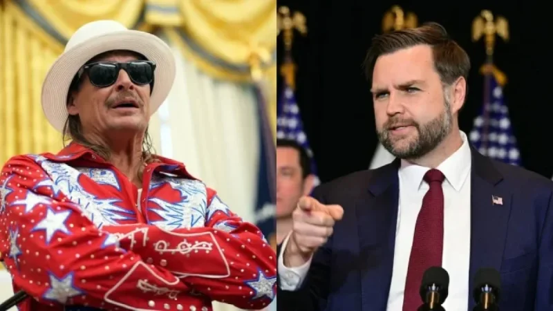 Vance Trolled with Kid Rock Lyrics on Underage Girls