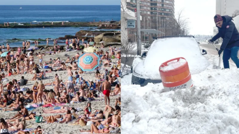 Western Winter Intensifies as Polar Vortex Retreats, Offering Eastern Snow Relief