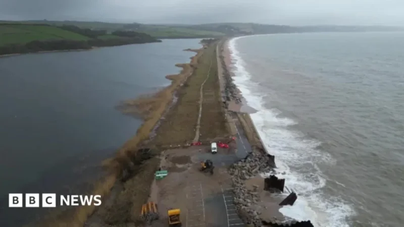 Council Apologizes for Storm-Damaged A379 Slapton Line Road Anger
