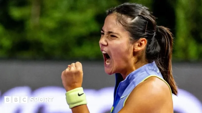 Emma Raducanu Reaches Cluj Semi-Finals, Defeats Maja Chwalinska; Sonay Kartal Falls