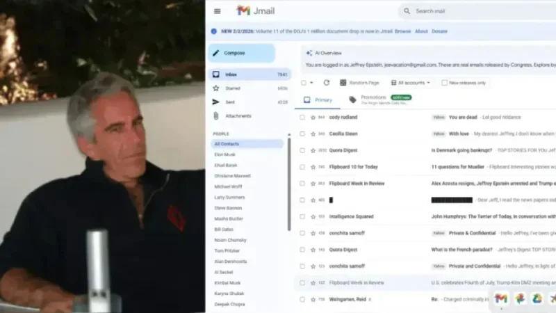 Exploring Jeffrey Epstein’s Inbox: From Gmail to Jmail