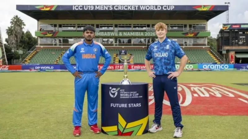 IND19 vs ENG19: Live Under-19 World Cup Final Score Update