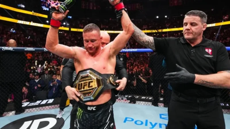 Justin Gaethje Confident in Main Event Bout Against Ilia Topuria at UFC