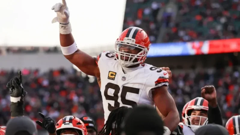 Myles Garrett Named NFL Defensive Player of the Year After Record Season