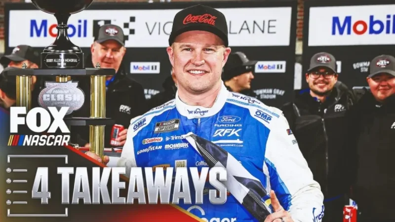 Ryan Preece Shines: Top 4 Insights from NASCAR’s Clash