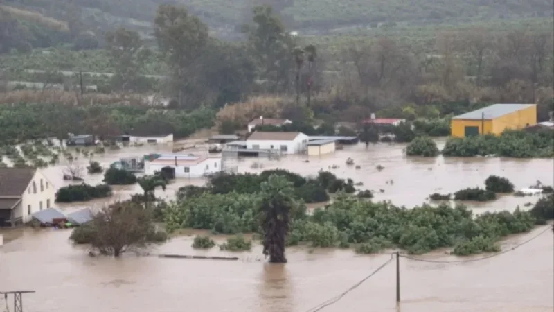 Sánchez Visits Storm-Affected Areas in Andalucía