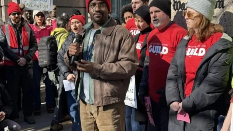 Washington Post Layoffs Spark Staff Protest Outside DC Headquarters